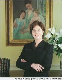 First Lady Laura Welch Bush